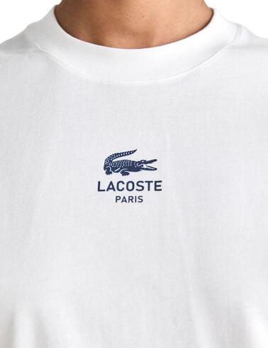 Camiseta Lacoste de manga larga unisex con logo en el pecho