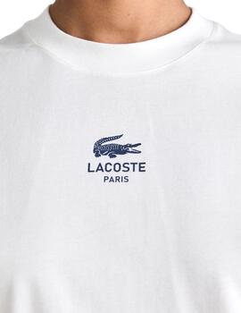 Camiseta Lacoste de manga larga unisex con logo en el pecho