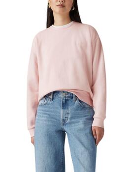 Sudadera Levi's® de cuello redondo para mujer con logotipo