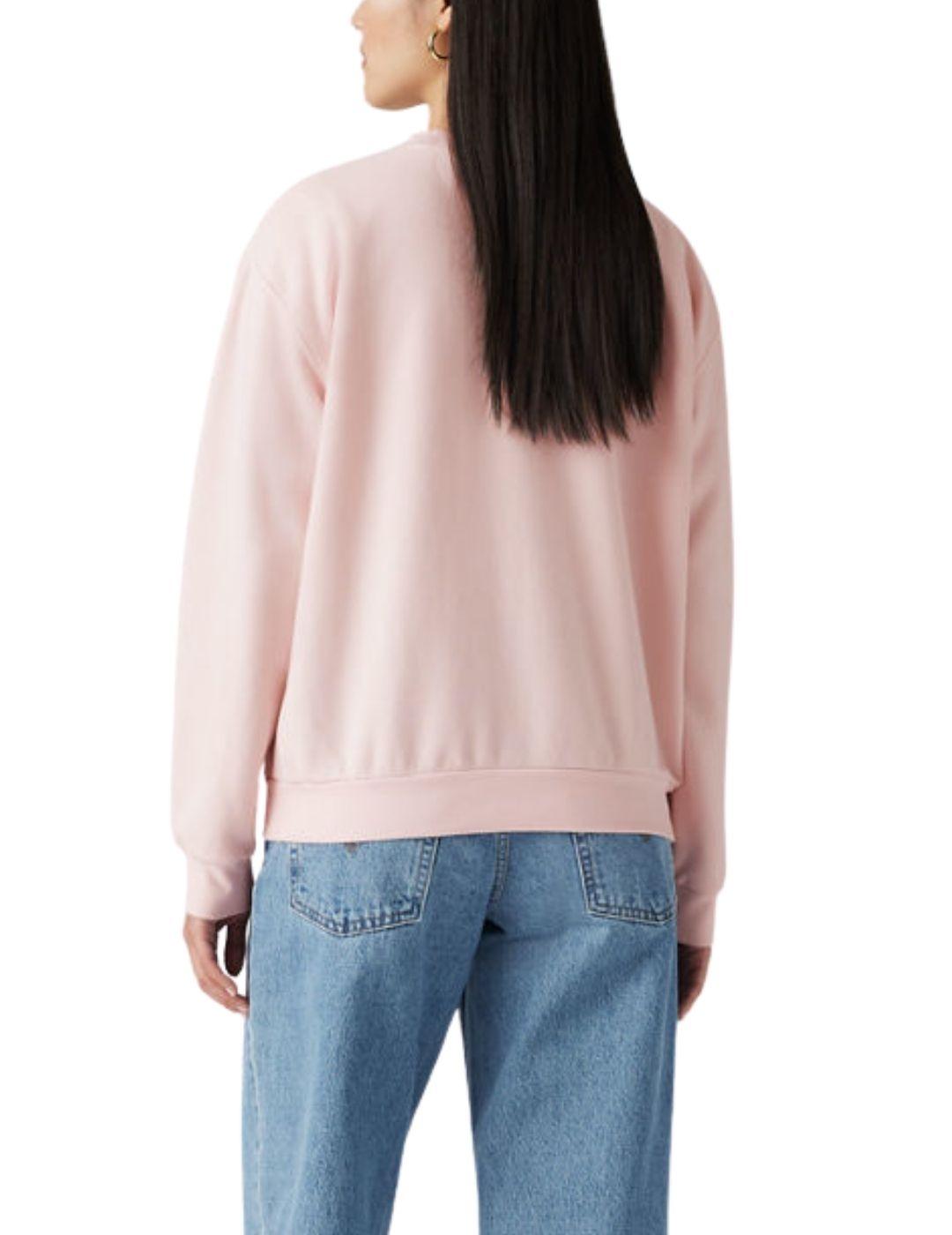 Sudadera Levi's® de cuello redondo para mujer con logotipo