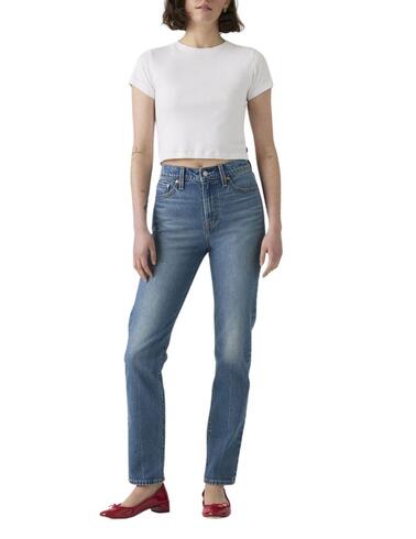 Pantalón Levi's® Wedgie Slim City para mujer