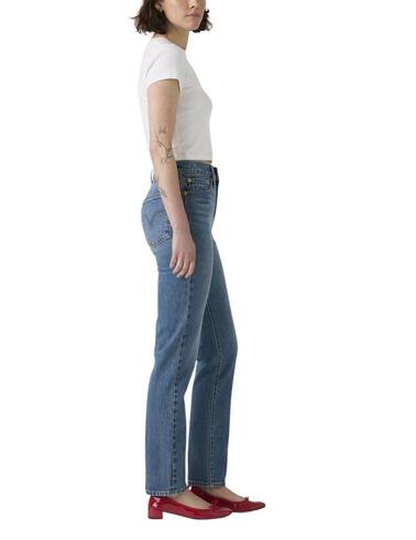 Pantalón Levi's® Wedgie Slim City para mujer