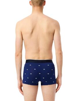 Pack de 3 calzoncillos Lacoste de algodón elástico