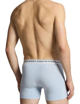 Pack de 3 calzoncillos Polo Ralph Lauren de algodón elástico