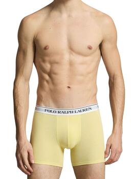 Pack de 3 calzoncillos Polo Ralph Lauren de algodón elástico