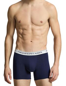 Pack de 3 calzoncillos Polo Ralph Lauren de algodón elástico