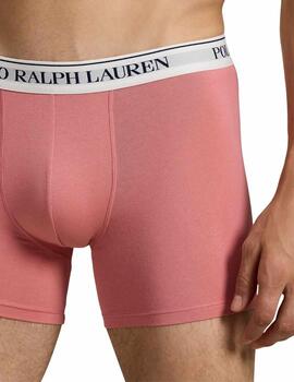 Pack de 3 calzoncillos Polo Ralph Lauren de algodón elástico