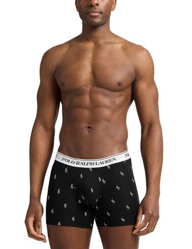 Pack de 3 calzoncillos Polo Ralph Lauren de algodón elástico