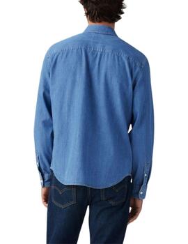 Camisa Levi's® vaquera de manga larga para hombre