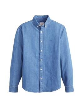 Camisa Levi's® vaquera de manga larga para hombre