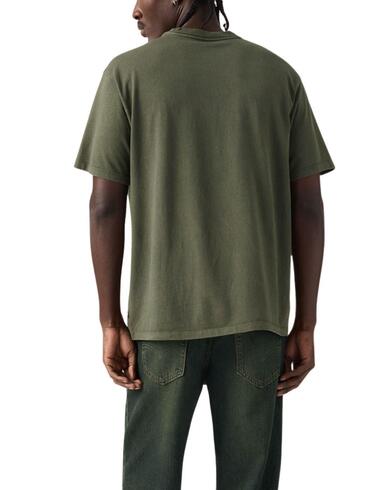 Camisetas Levi's® de manga corta gris para hombre con logoti