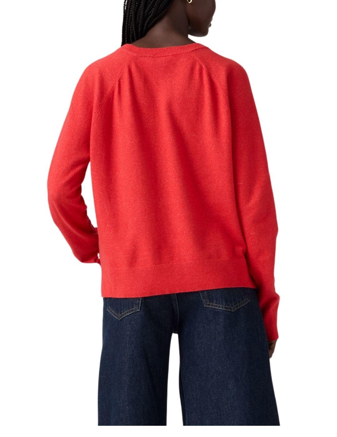 Jersey Levi's® de cuello pico para mujer