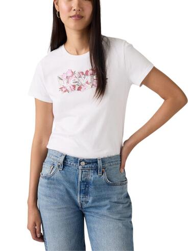 Camiseta Levi's® The Perfect Tee de mujer Blake Brushstroke