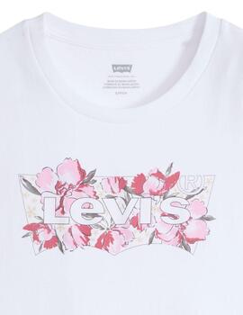 Camiseta Levi's® The Perfect Tee de mujer Blake Brushstroke