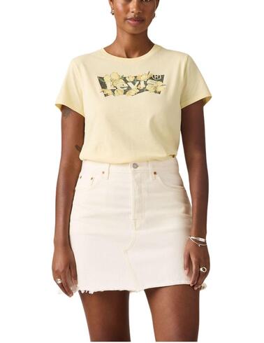 Camiseta Levi's® The Perfect Tee de mujer Blake Brushstroke