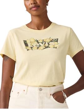 Camiseta Levi's® The Perfect Tee de mujer Blake Brushstroke