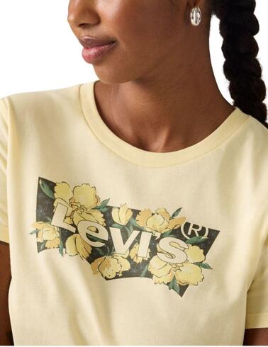 Camiseta Levi's® The Perfect Tee de mujer Blake Brushstroke
