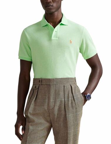 Polo de Polo Ralph Lauren de manga corta custom slim fit