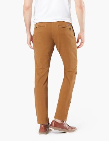 Pantalón Dockers Alpha Skinny Fit mostaza