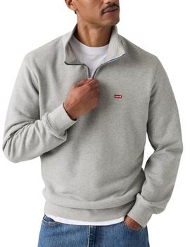 Sudadera Levi's® con cuello de cremallera para hombre