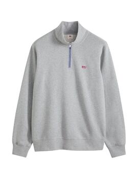 Sudadera Levi's® con cuello de cremallera para hombre