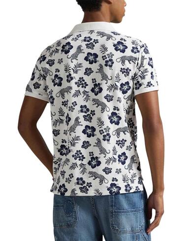 Polo de Polo Ralph Lauren estampado de manga corta de hombre