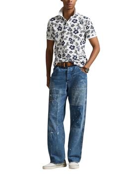 Polo de Polo Ralph Lauren estampado de manga corta de hombre