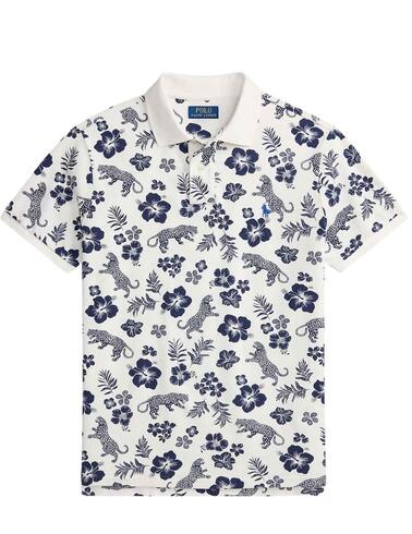 Polo de Polo Ralph Lauren estampado de manga corta de hombre