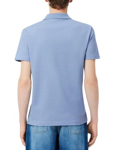 Polo Lacoste de manga corta con diseño color block de hombre