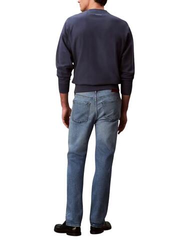 Pantalón vaquero Calvin Klein standard straight azul