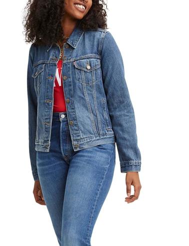 Cazadora vaquera Levi's® Original Trucker para mujer