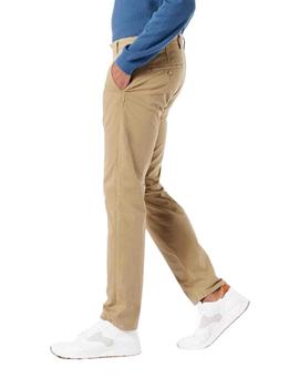 Pantalón Dockers Alpha Chino Tapered Fit camel de hombre