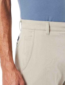 Pantalón Dockers Alpha Chino Tapered Fit beige de hombre