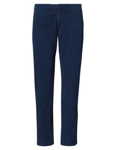 Pantalón chino elástico Polo Ralph Lauren marino de mujer