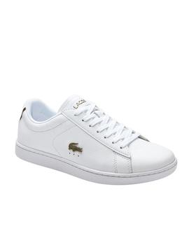 Zapatillas Lacoste de mujer Carnaby Evo de piel napa bla