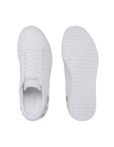 Zapatillas Lacoste Carnaby Evo de piel para mujer con le