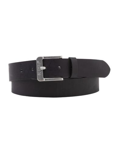 Cinturón Levis Free Belt de piel negro