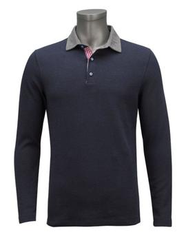 Polo Florentino manga larga slim fit para hombre