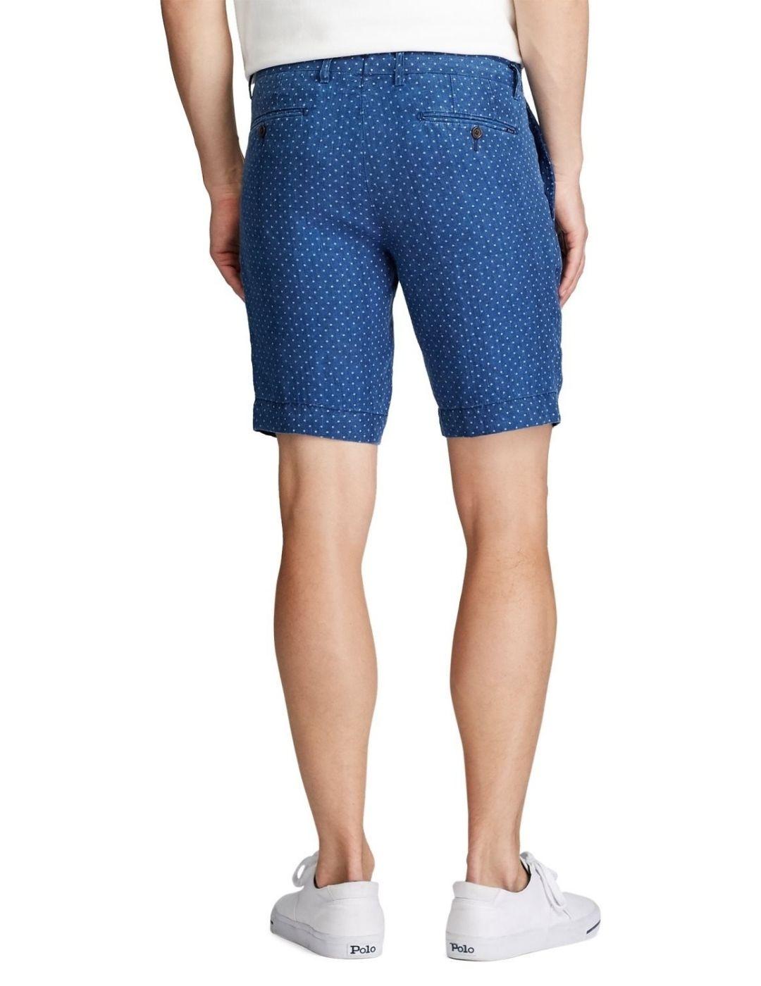 Pantalones cortos Polo Ralph Lauren de lino con estrellas