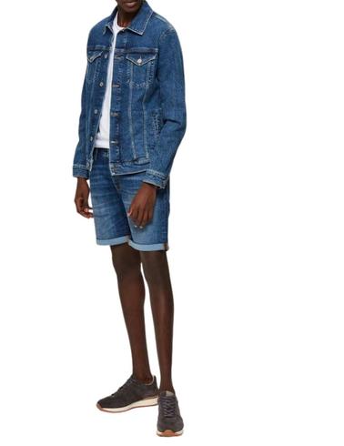 Pantalones cortos vaqueros Selected Super stretch denim