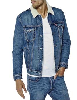 Cazadora vaquera forrada hombre shop