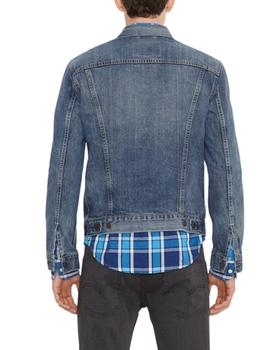 Cazadora Levi's® vaquera lavado medio de hombre