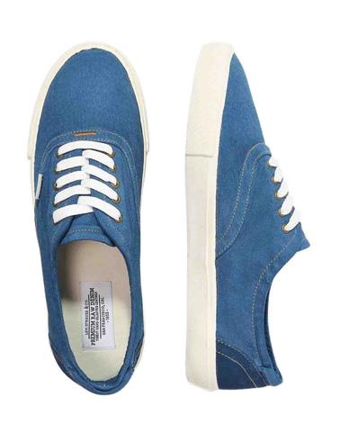 Zapatillas Levis de lona azules de hombre