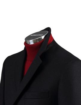 Abrigo Florentino slim fit azul marino de hombre