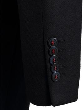 Abrigo Florentino slim fit azul marino de hombre