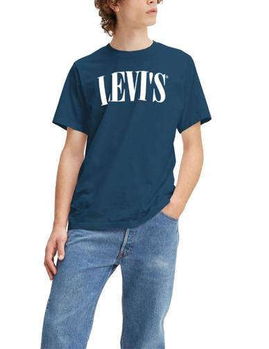 Camiseta Levis Relaxed Graphic Tee azul de hombre