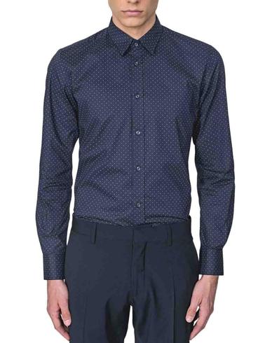 Camisa Antony Morato slim fit de popelín con micro lunares