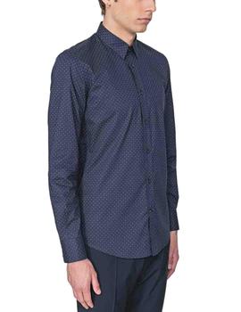 Camisa Antony Morato slim fit de popelín con micro lunares