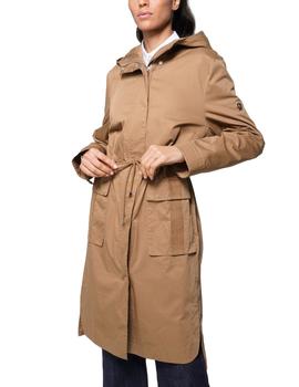 Parka doble Lion of Porches camel larga de mujer