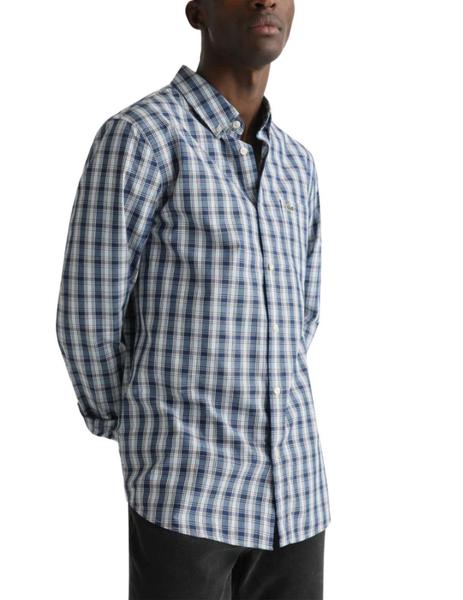 Camisa Lacoste de cuadros regular fit hombre